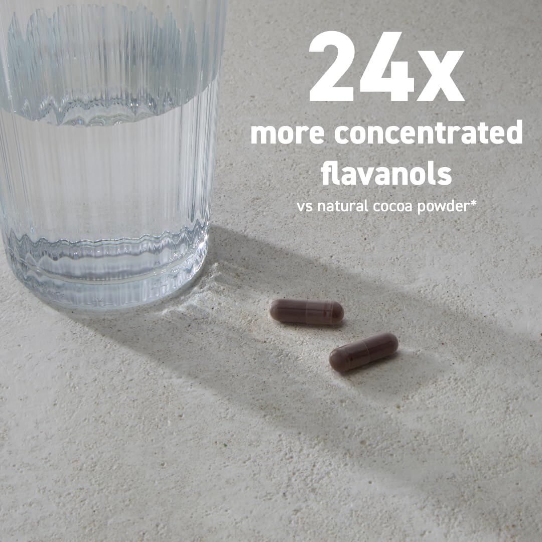 500mg High Flavanol Cocoa Supplement 60 Capsules B7799