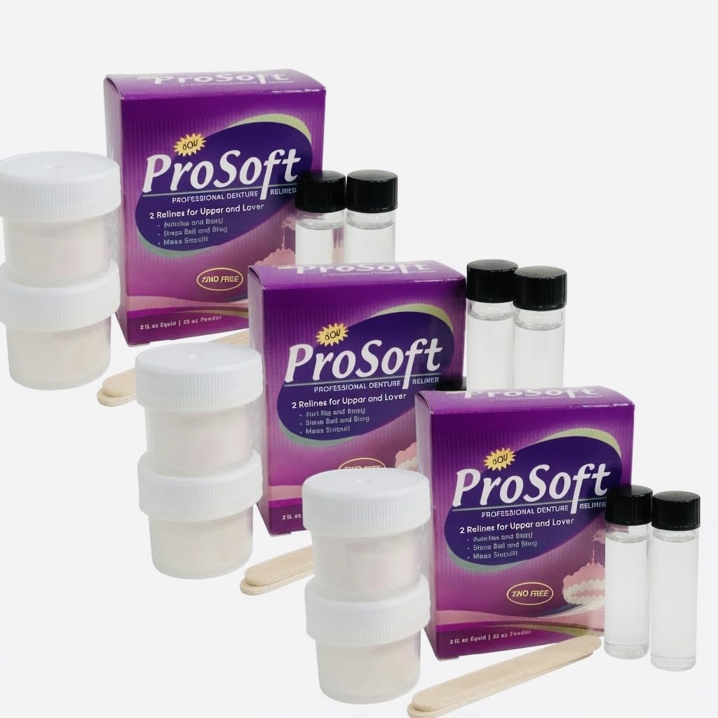Denture Reliner Kit, 3 Boxes Z329