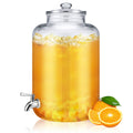 5 Gallon Glass Beverage Dispenser with Lid Z15660