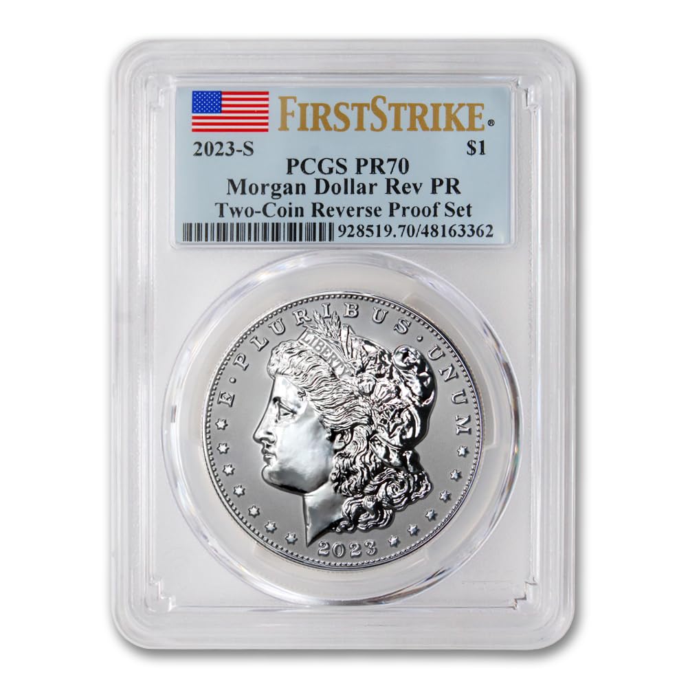 American Silver Morgan Dollar Reverse Coin L6351