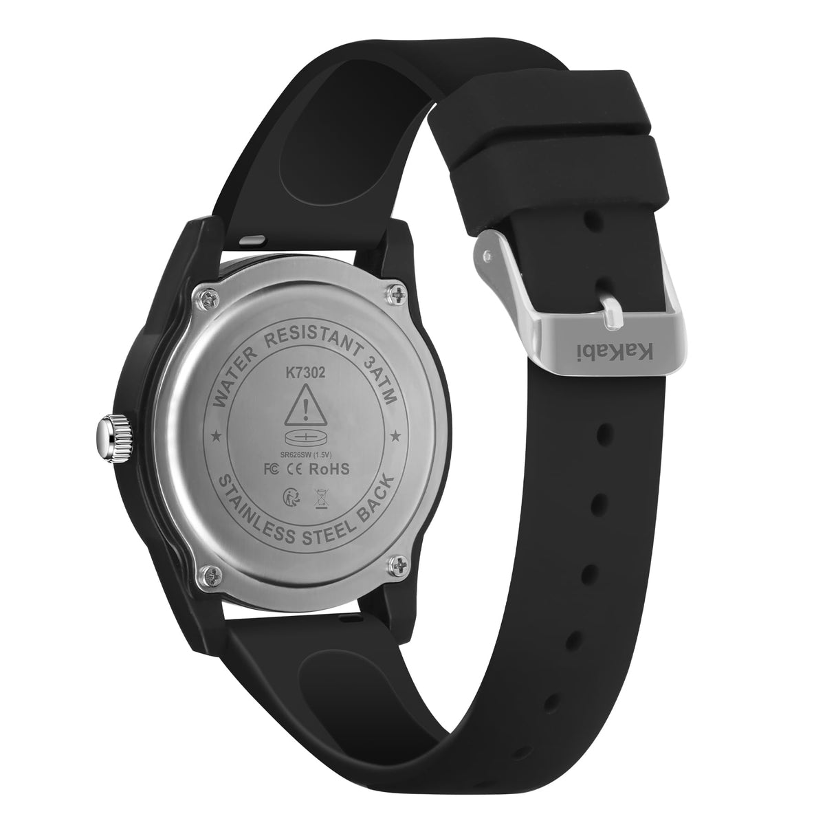 Mens Womens Quartz Silicone Strap Military Wristwatch F79005