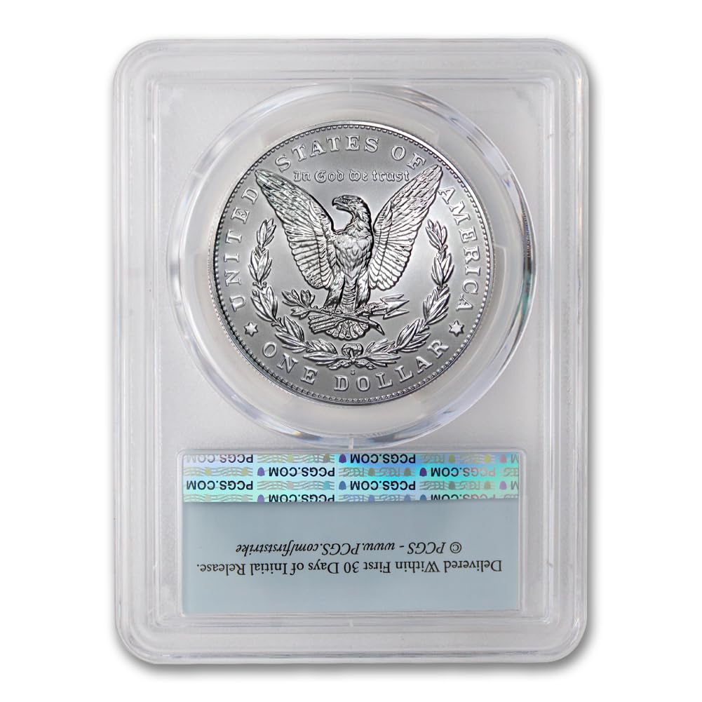 American Silver Morgan Dollar Reverse Coin L6351