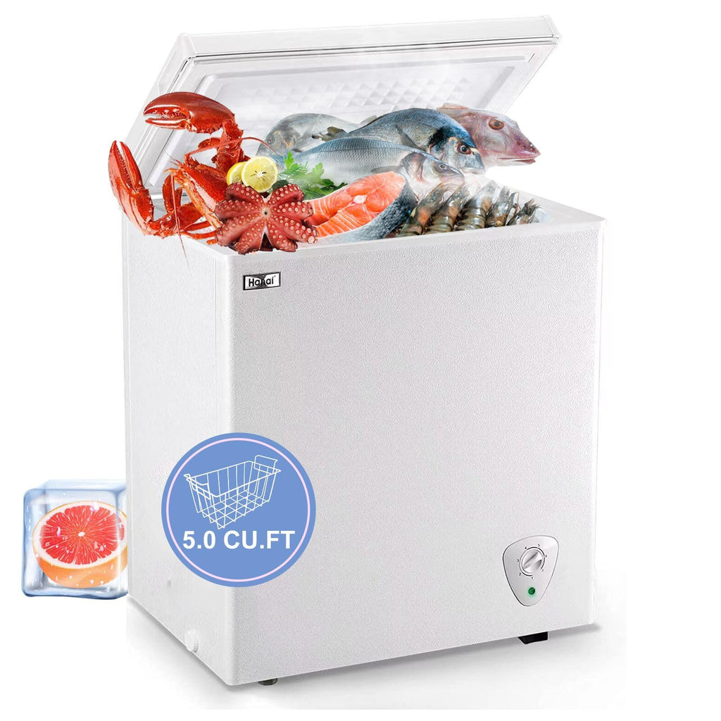 White 5.0 Cu.Ft Chest Freezer Y298