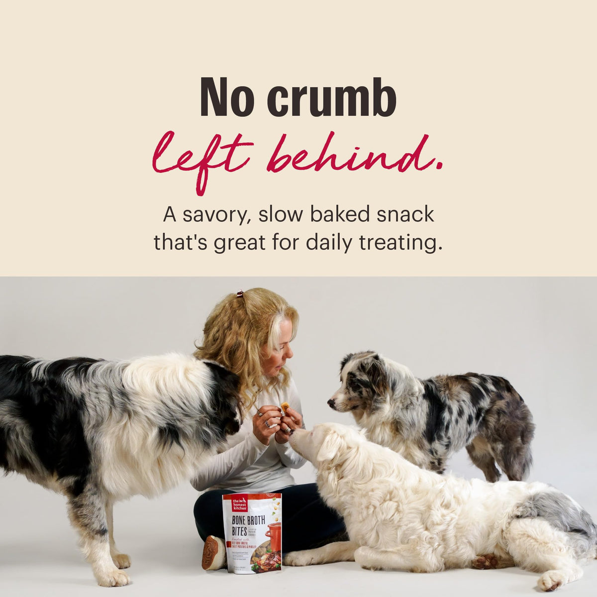 Grain Free Beef Bone Broth Sweet Potato Dog Treats 8 oz M4899