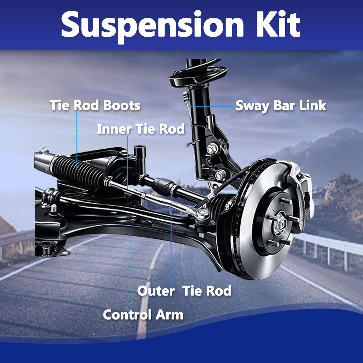 10Pcs Suspension Kit B567204