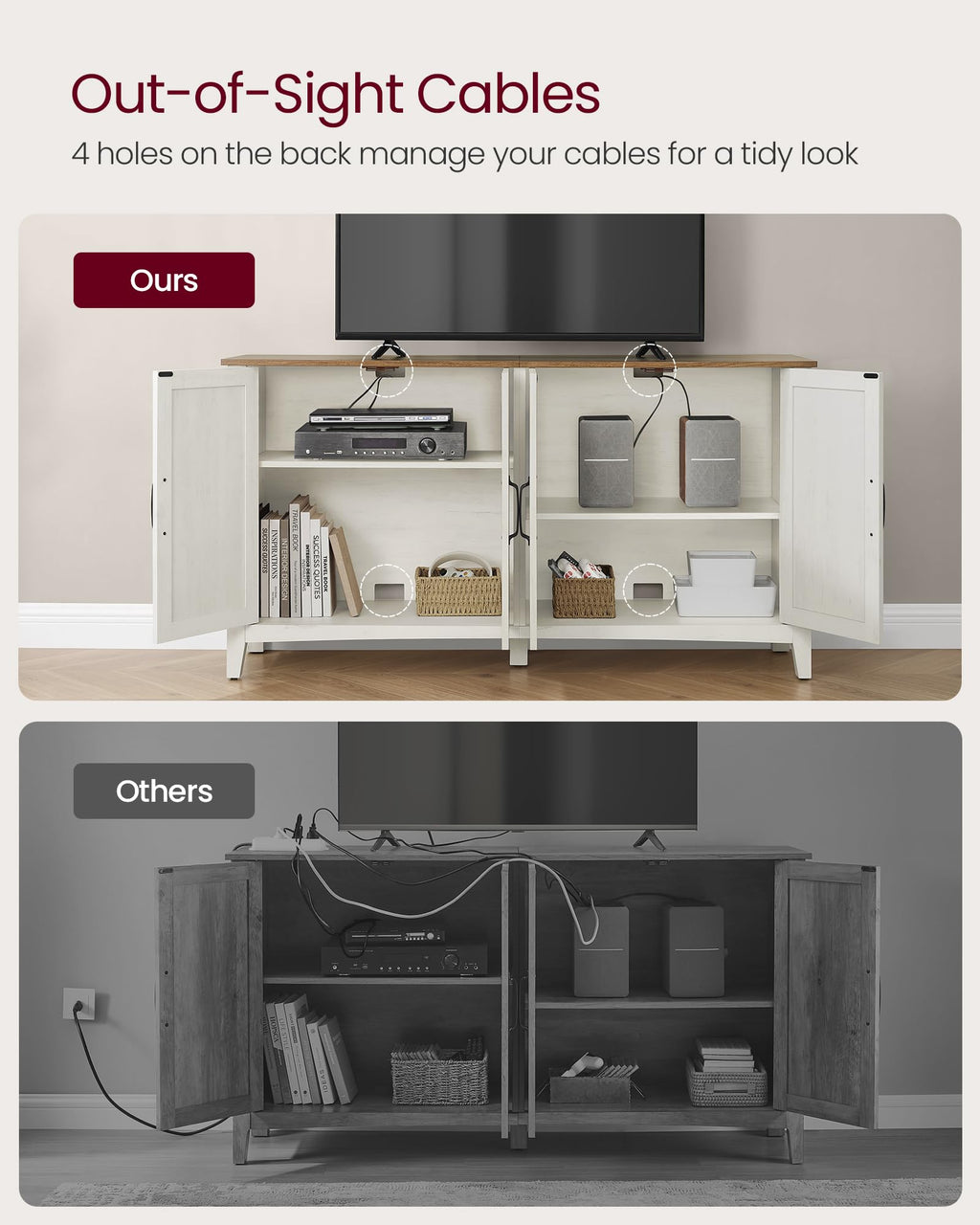 Buffet Cabinet with Adjustable Shelf Y5895