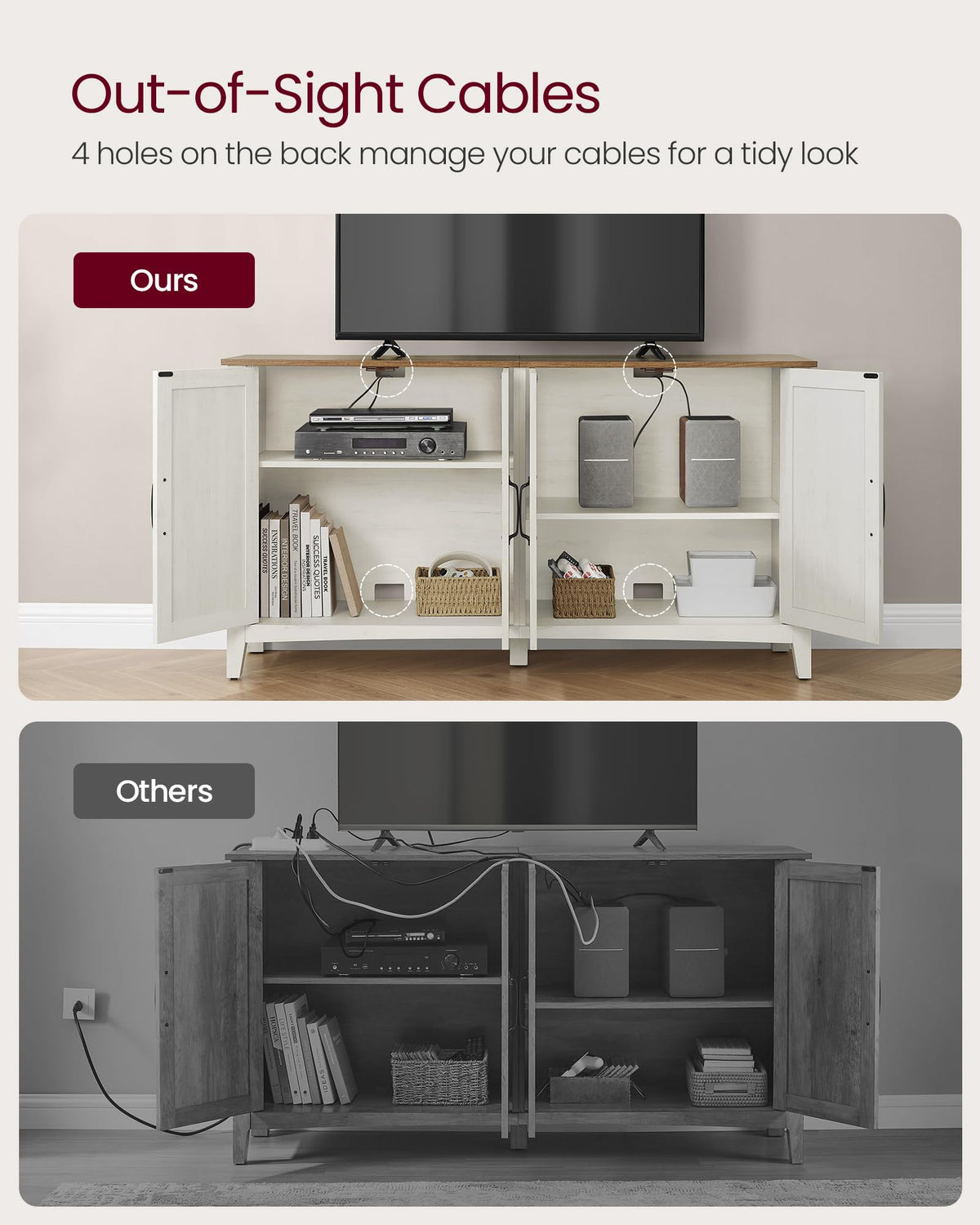 Buffet Cabinet with Adjustable Shelf Y5895