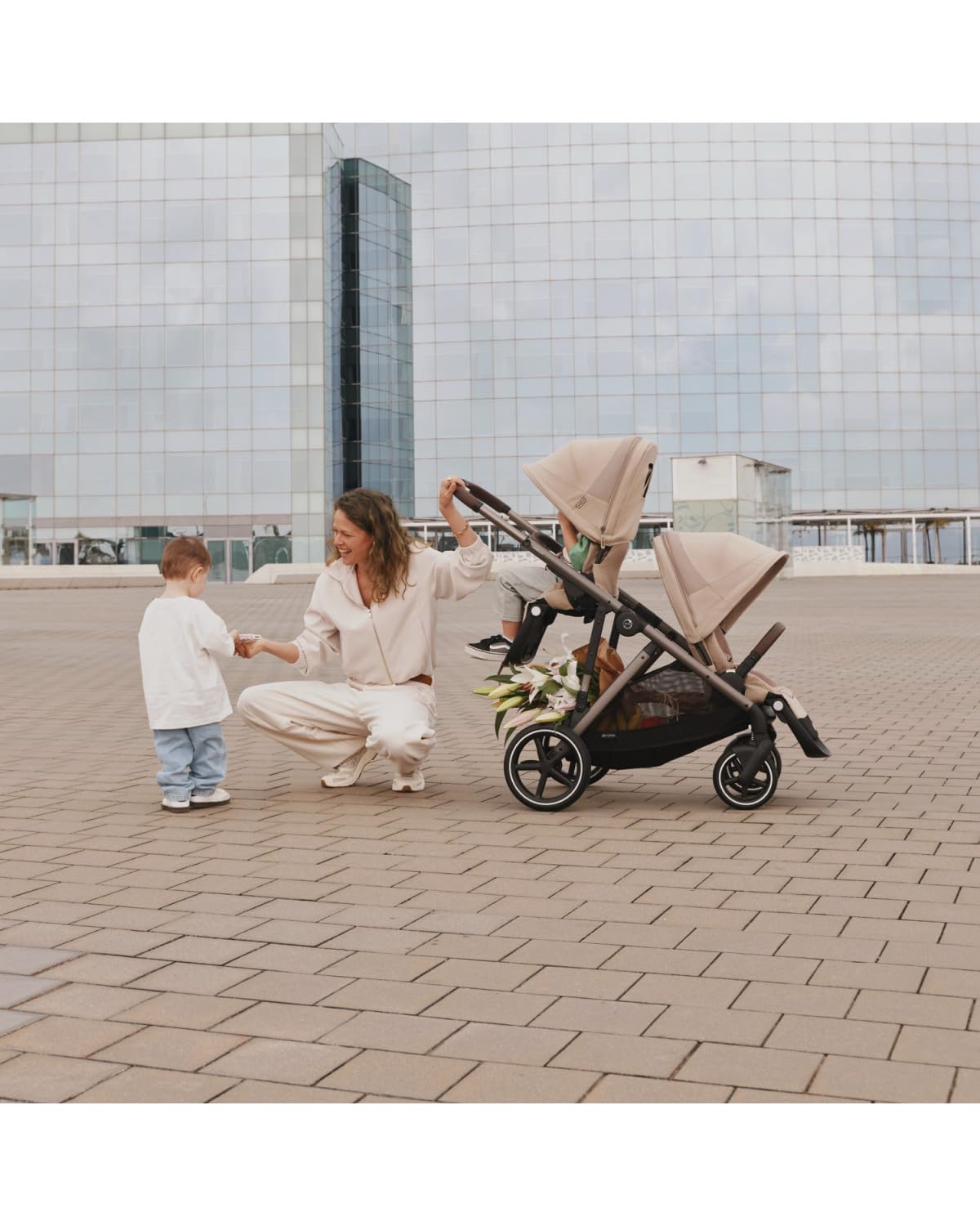 Chocolate Brown Stroller Seat M87363