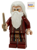 Red Robes Minifigure with Wand A879