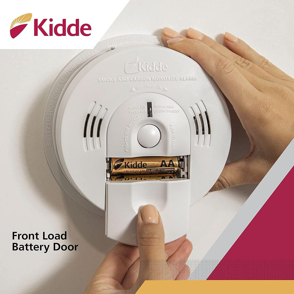 Hardwired Smoke & Carbon Monoxide Detector with Battery Backup, Pack of 2 N2887