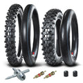 90/100-14 3.00-14 70/100-17 2.75-17 Tire and Inner Tube C491629