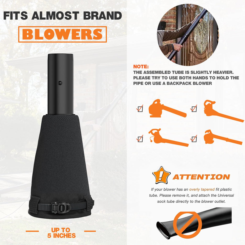 Gutter Cleaning Kit for Leaf Blowers, 11 Feet Y999121