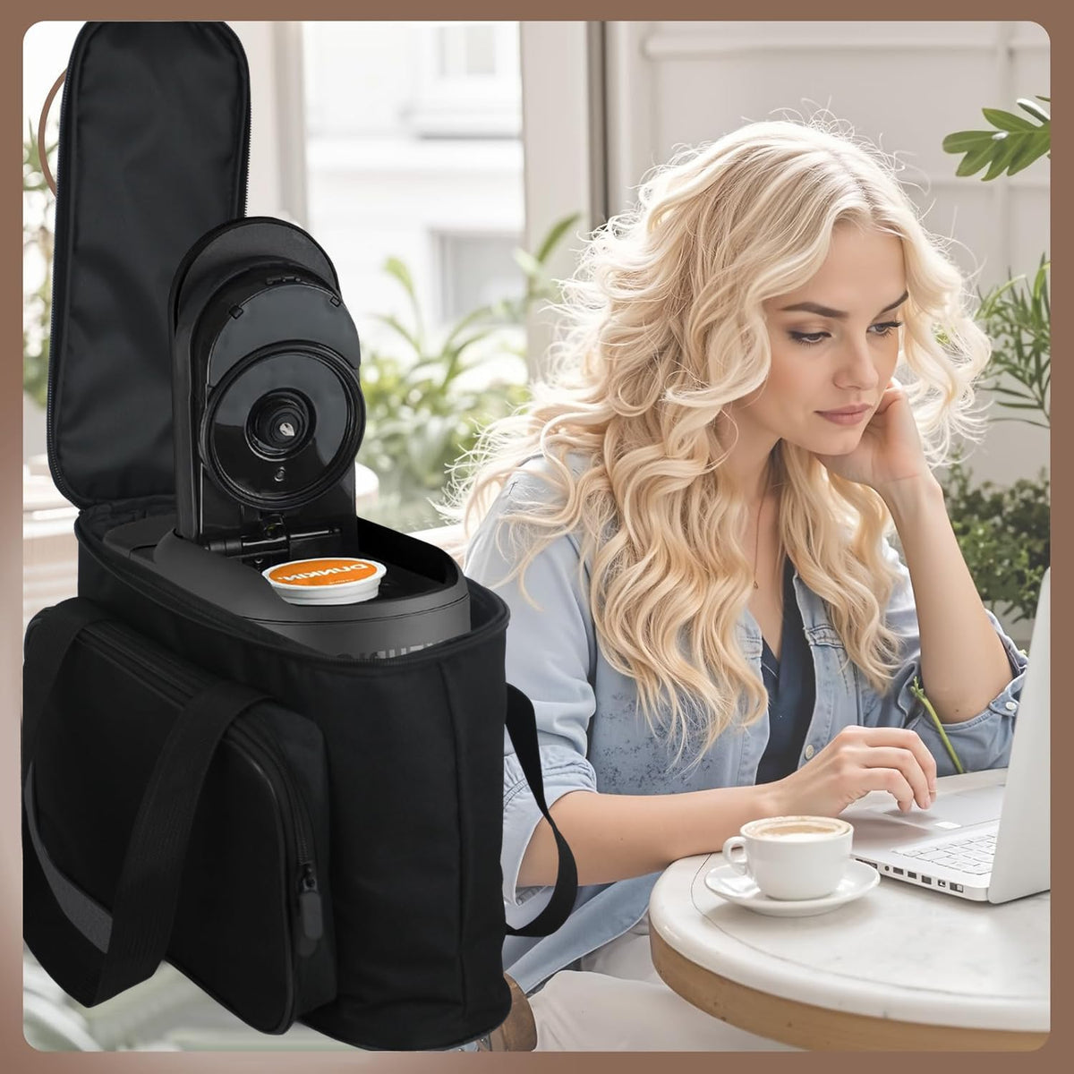Carrying Bag for Single Serve Coffee Maker B279