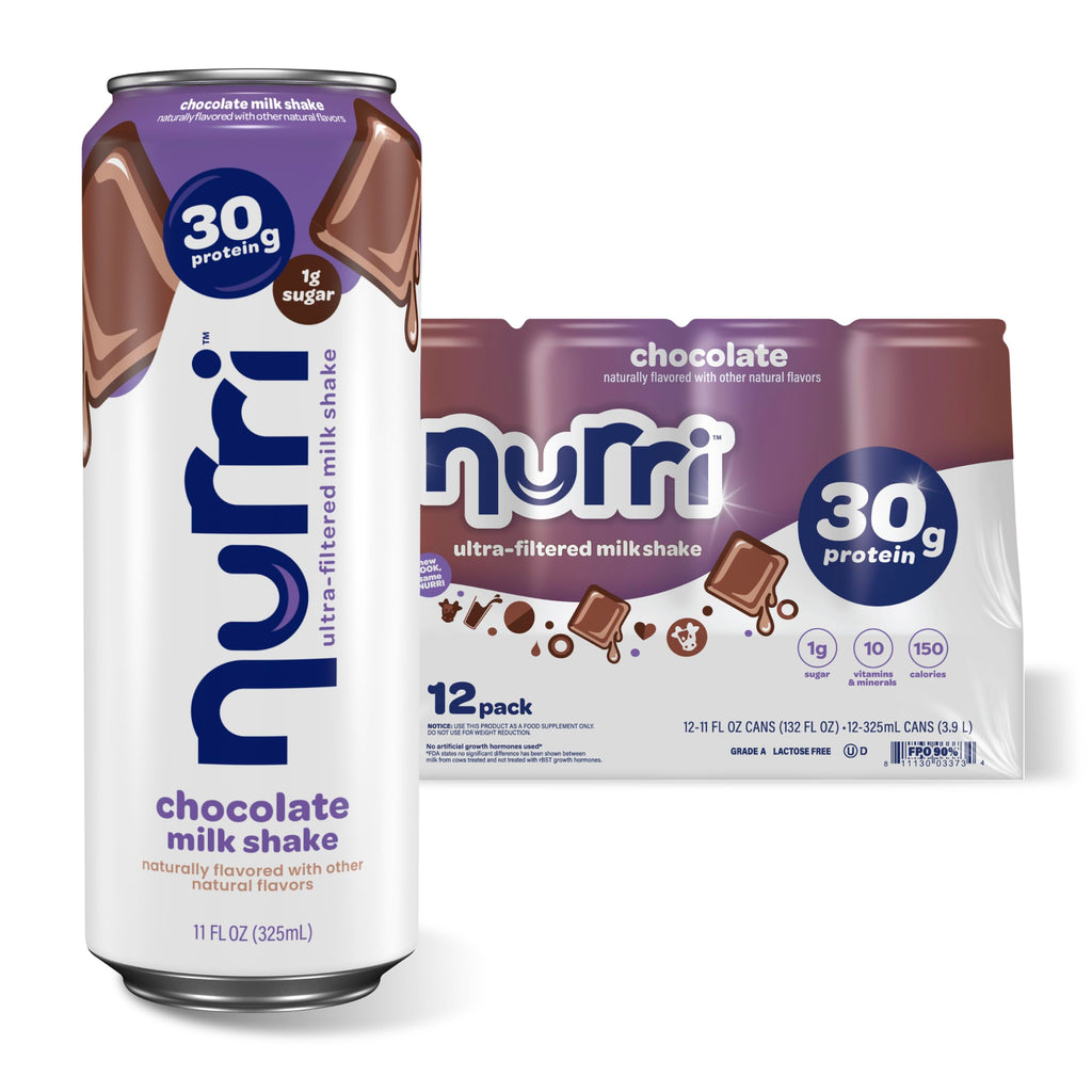 30g Protein Chocolate Lactose Free Milk Shake 12 Cans N93236