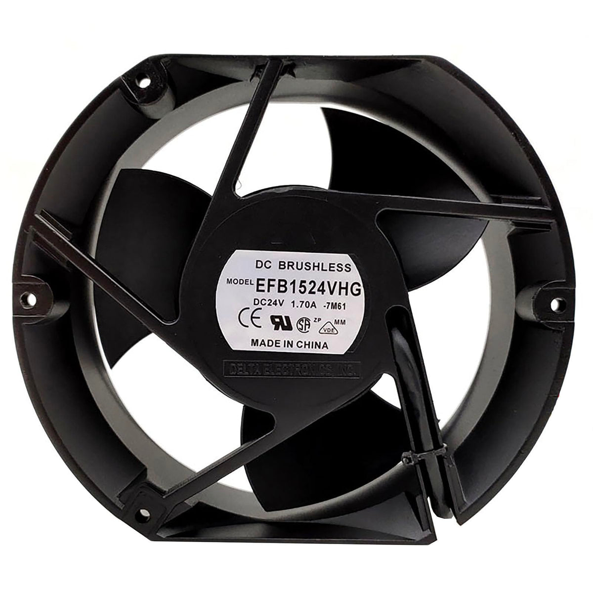 24V 172mm Cooling Fan 3Pin 3Wire Dual Ball N629