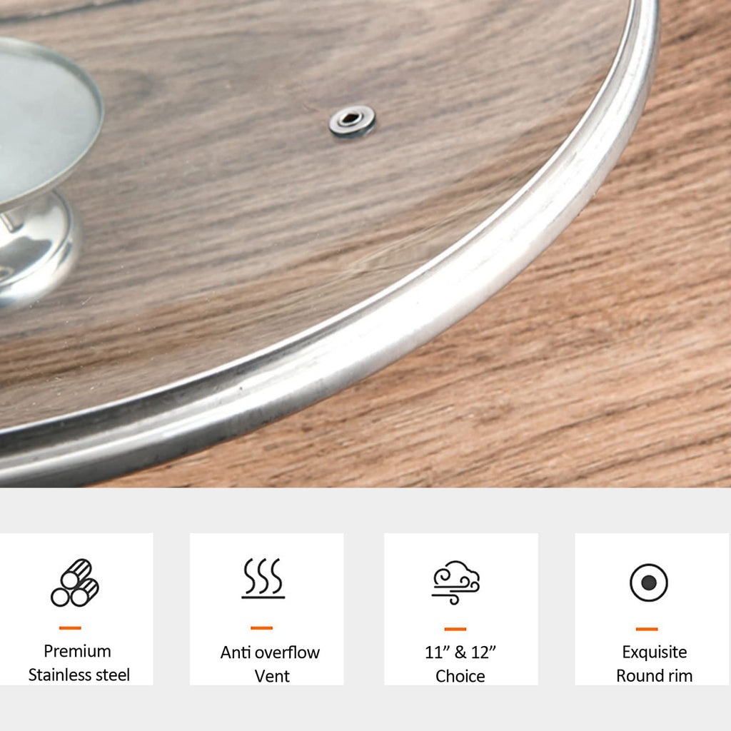 Tempered Glass Lid for 11 inches Cookware O41071