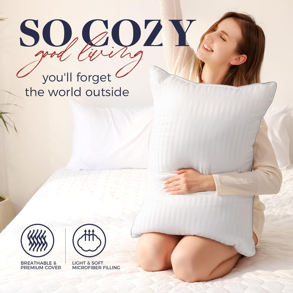 King Size Down Alternative Pillow 2 Pack J65656