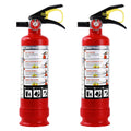 2.5 lb ABC Dry Chemical Fire Extinguishers 2-Pack Z947