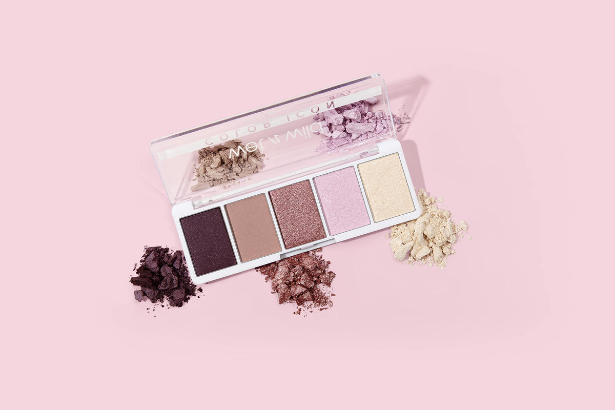 5 Pan Matte Shimmer Metallic Eyeshadow Palette N6743