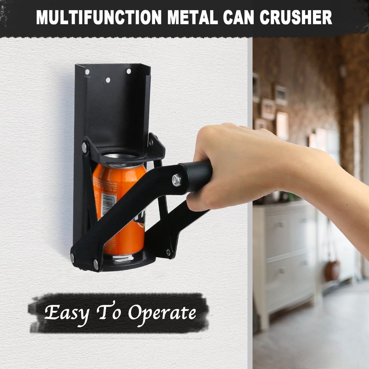 16 oz Metal Can Crusher J3212