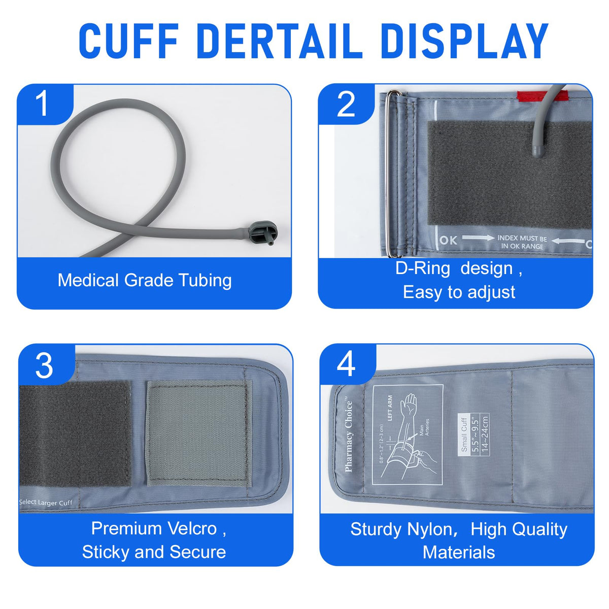 Small Blood Pressure Cuff 5.5"-9.5" X429975