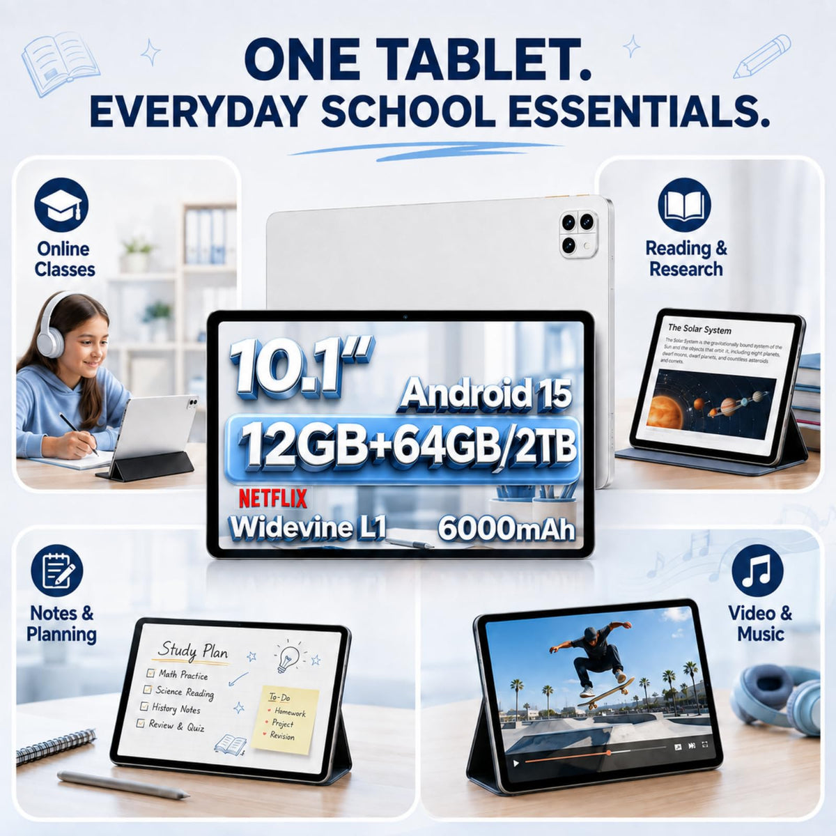 10.1 inch Android Tablet T98767
