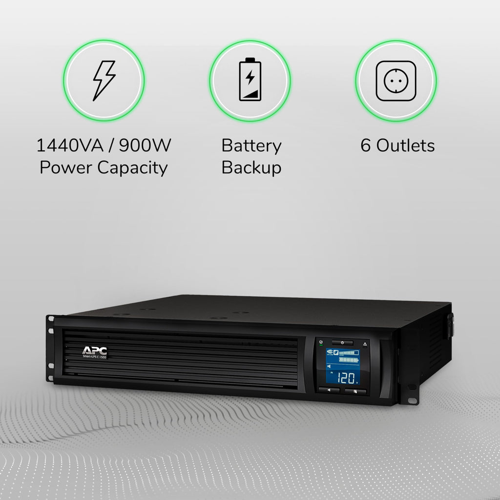1500VA/900W Rackmount Line Interactive UPS Z355