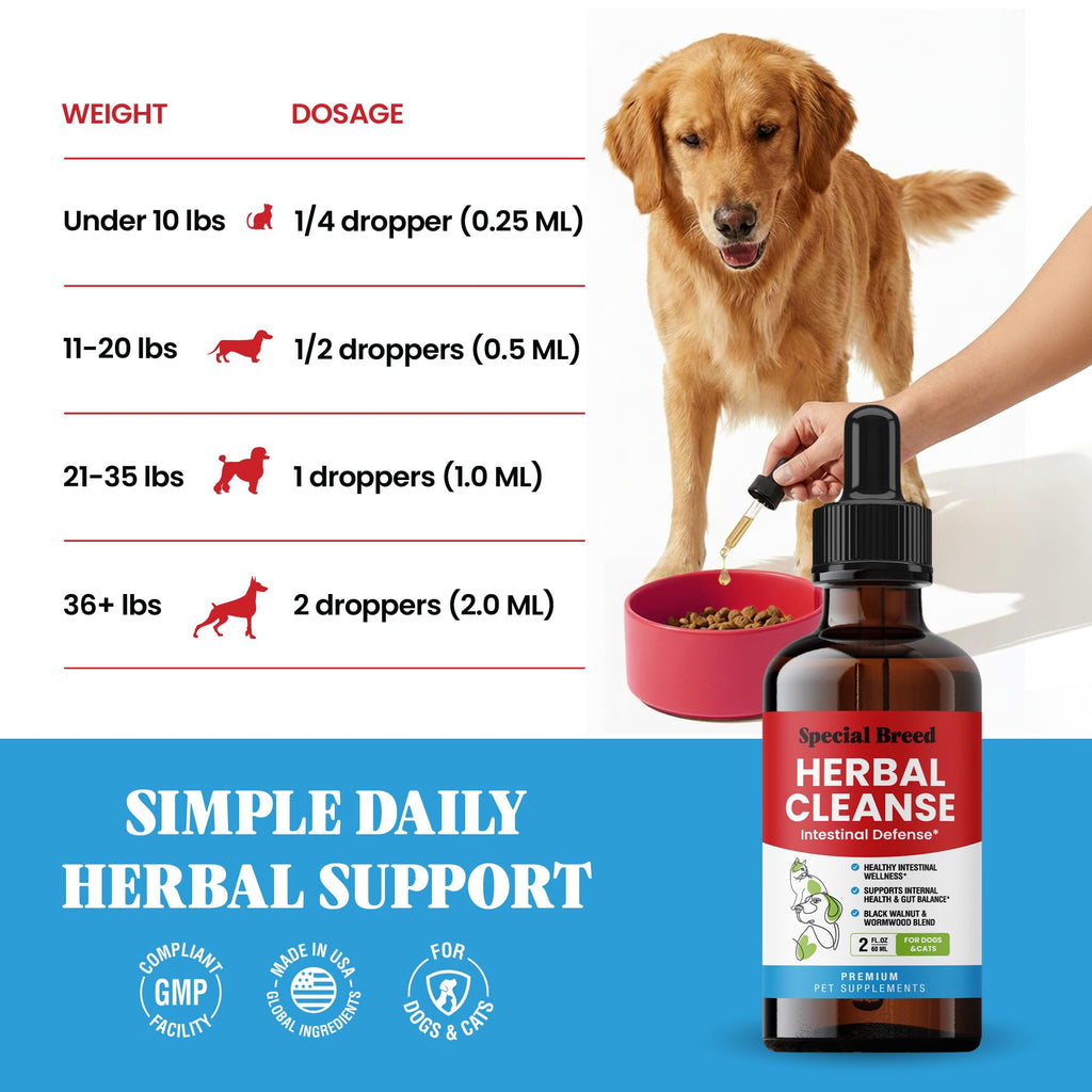 2 oz Herbal Cleanse for Dogs & Cats M595030