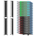 4-Pack Wall Mount DVD Holder Metal Video Game Storage Rack P128299
