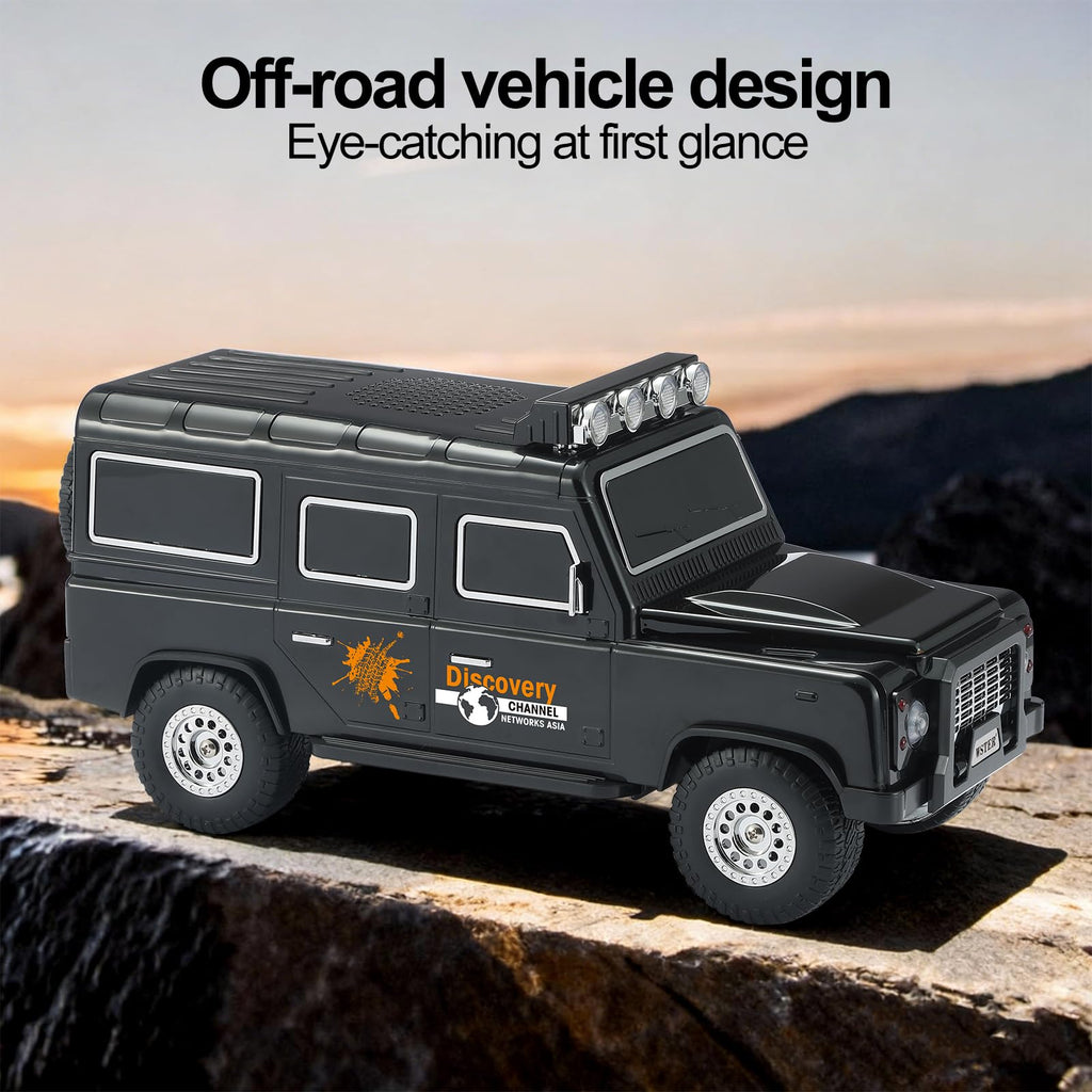 Black Off-Road Bluetooth Speaker with Roof Lights M312934