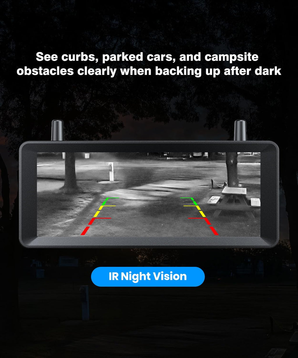 Wireless RV Backup Camera U254