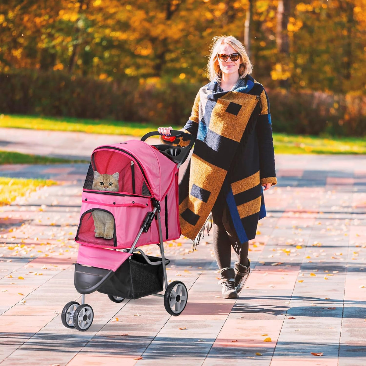 Foldable Pet Stroller P5135