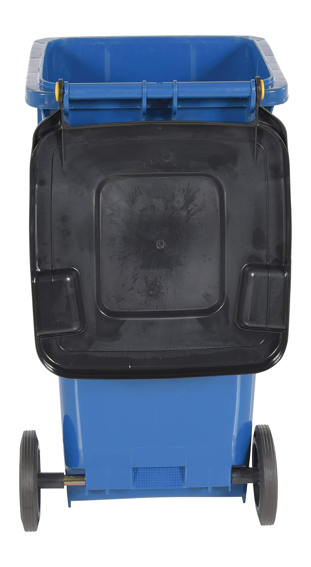 Blue 32 Gallon Polyethylene Trash Can T46564
