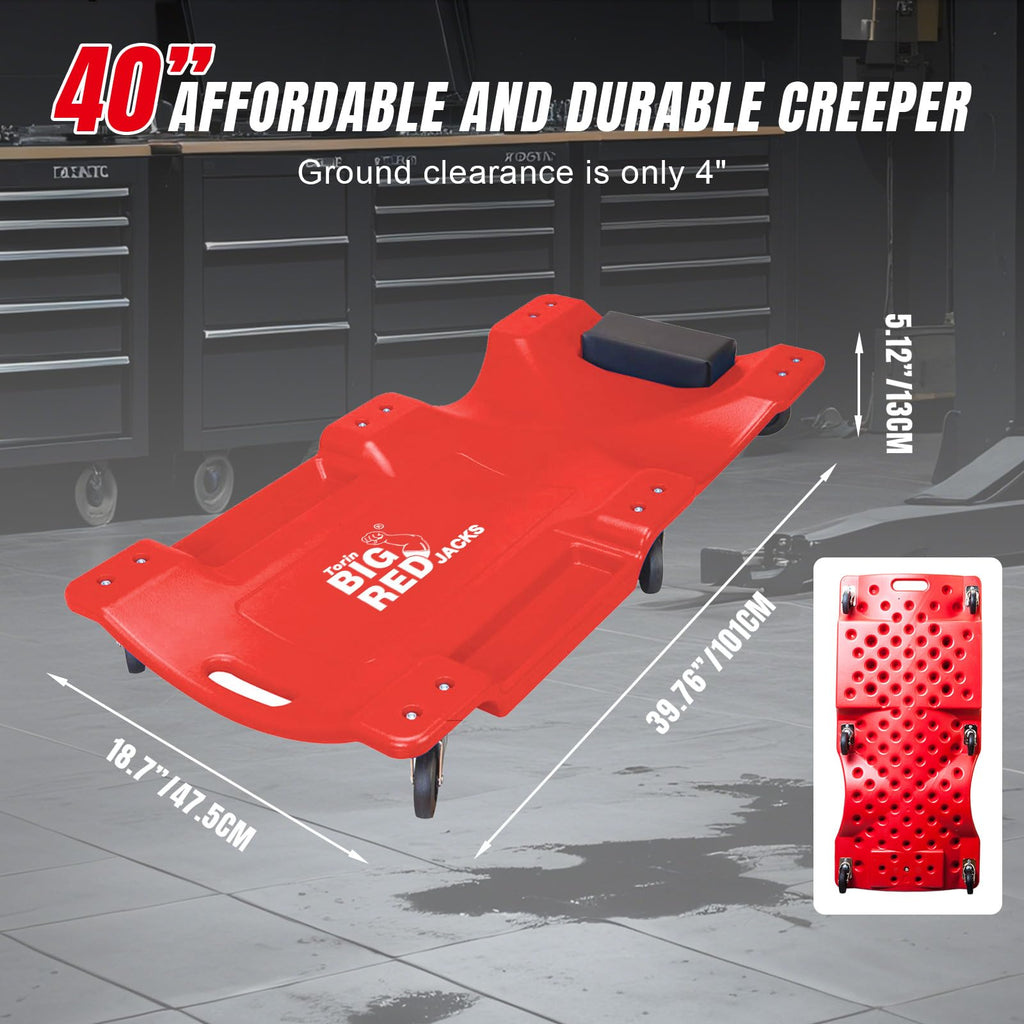 Plastic Rolling Garage Creeper H9526