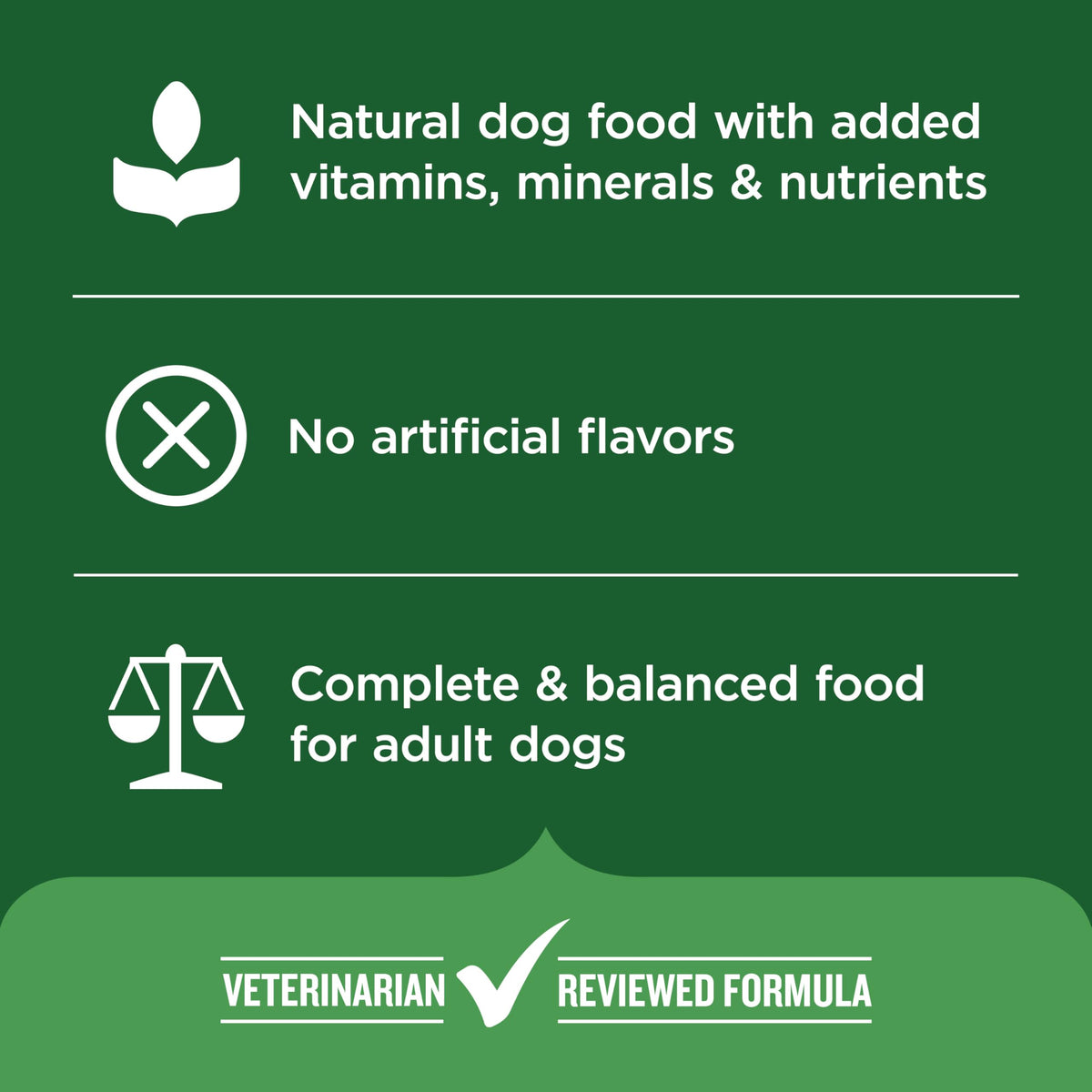Dry Dog Food, Real Chicken & Veggies, 40 lb. Bag C784005
