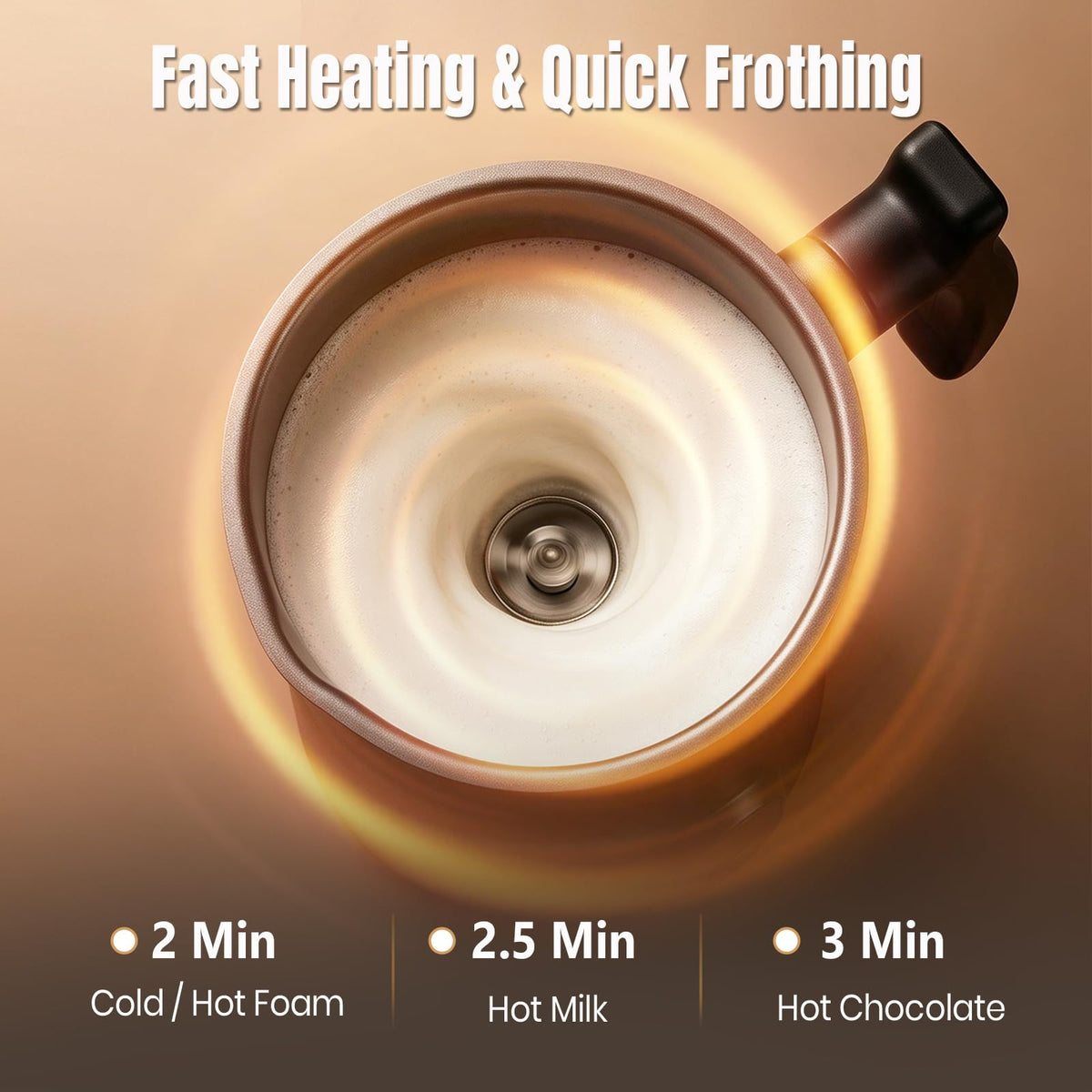 4-in-1 Milk Frother and Steamer L6767