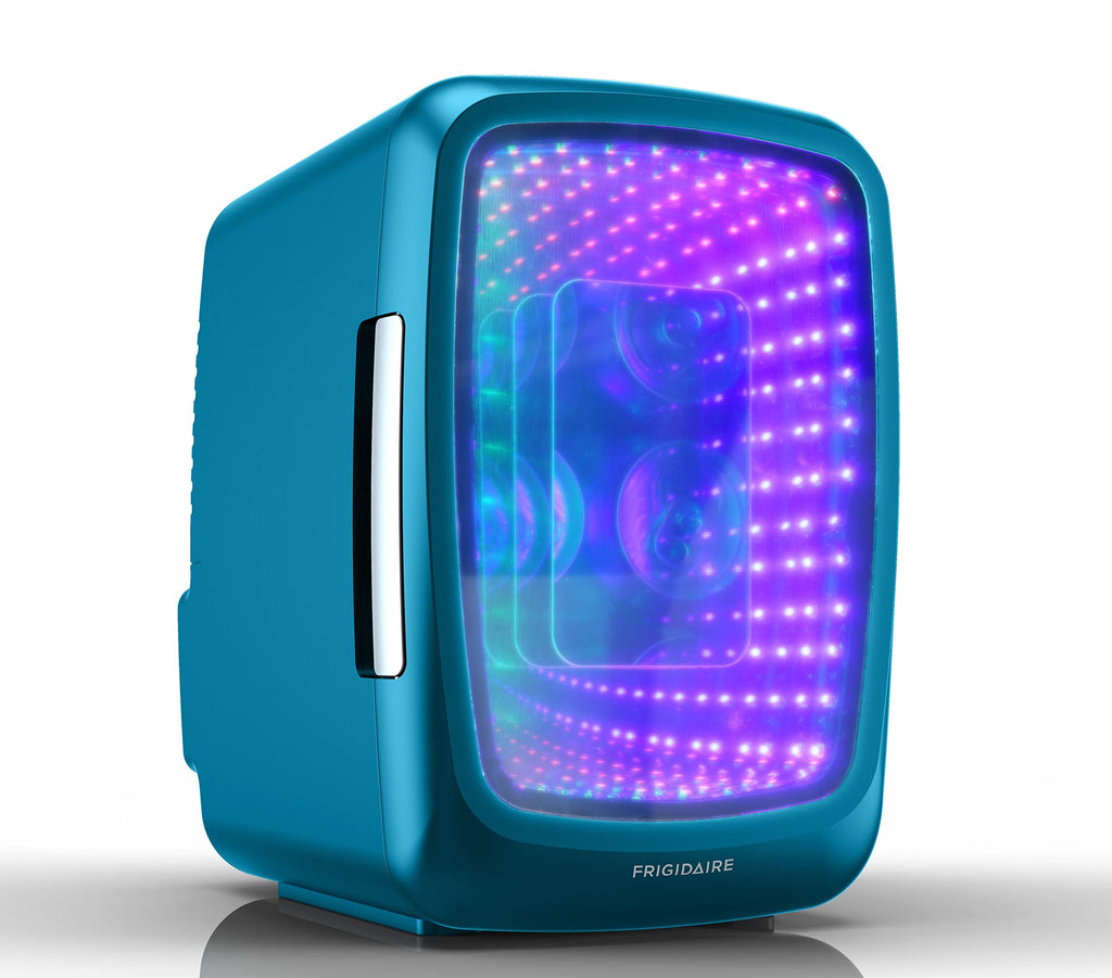 Gaming Light Up Mini Beverage Refrigerator 6 can 4 liters Blue S662