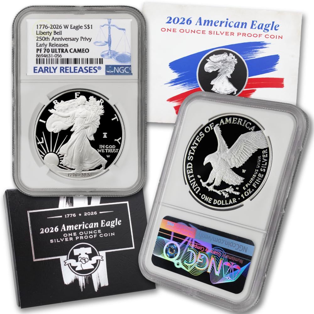 1 oz American Silver Eagle Coin W4868