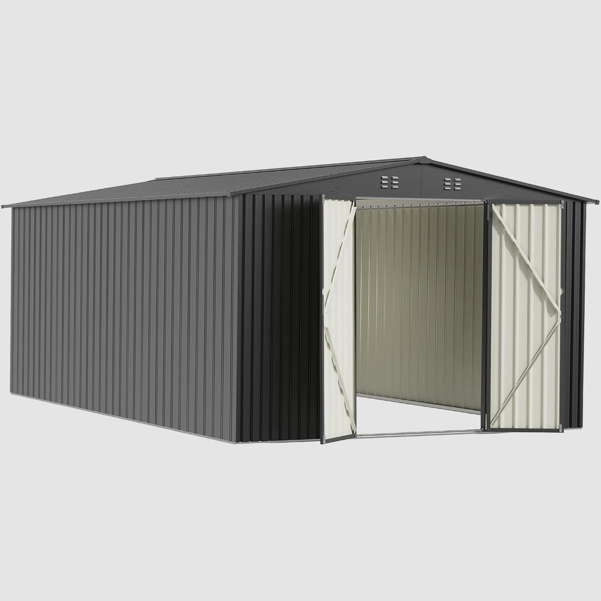 10x14 FT Metal Storage Shed E571435