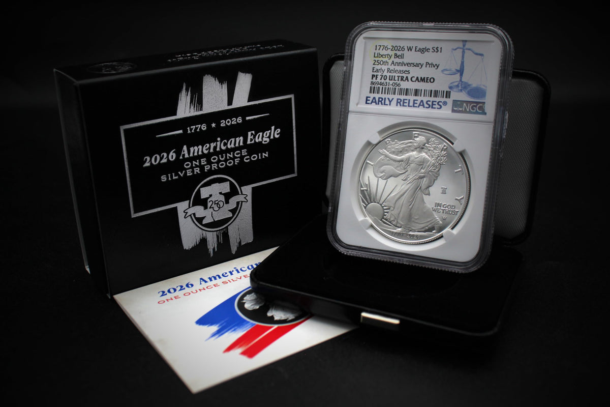 1 oz American Silver Eagle Coin W4868