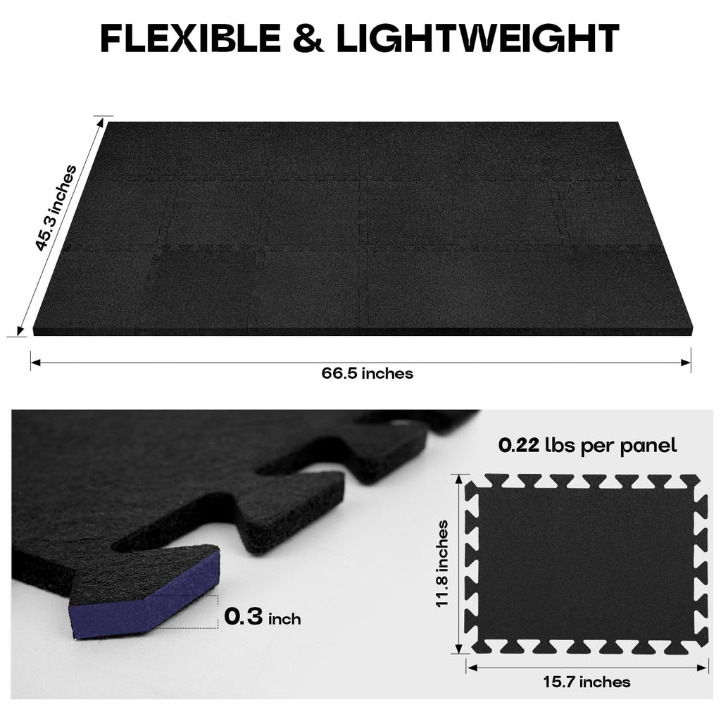 88 Key Full-Weighted Digital Piano and 18 Pcs Interlocking Floor Mats N987