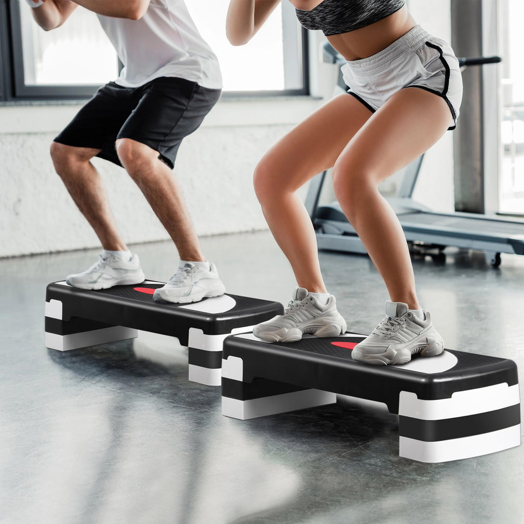 30'' Adjustable Non-Slip Aerobics Stepper F965