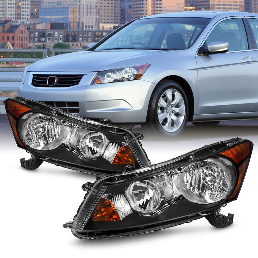 Black Headlights Assembly A3709