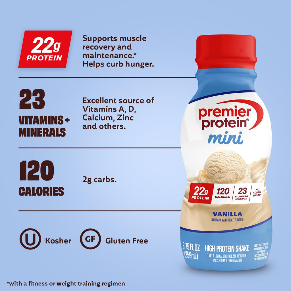 Vanilla 22g Protein Shake 12 Pack I68896