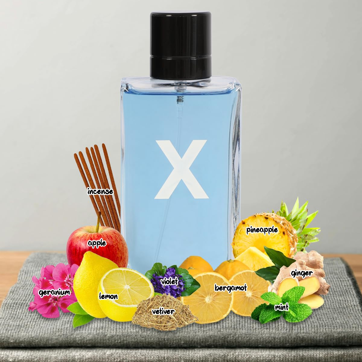 Spray Cologne Eau De Toilette Fresh Citrus Spicy Woody 100ml F90346