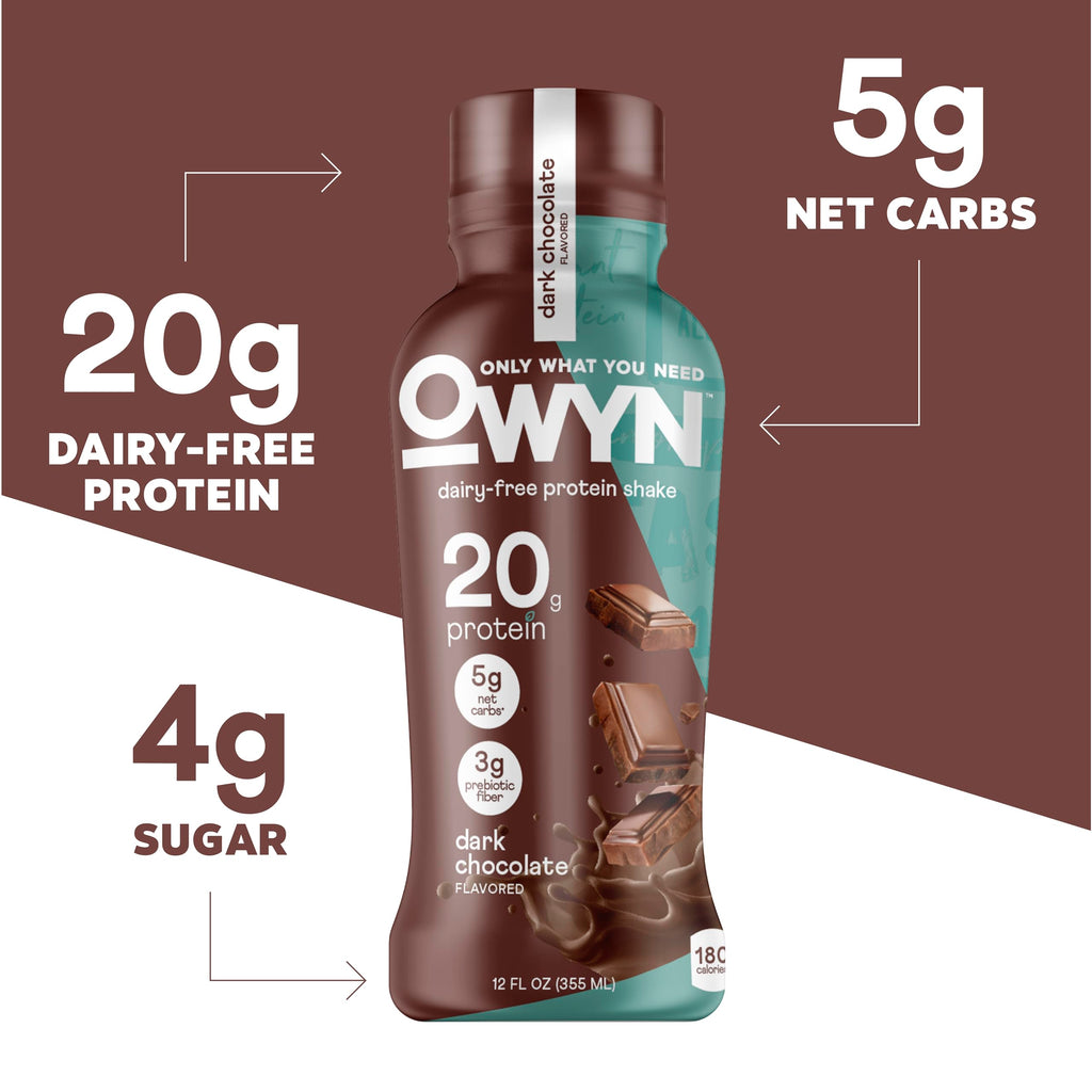 Dark Chocolate 20g Protein Shake, 12 Ct R11844
