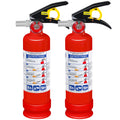 2-Pack 2.5 lb ABC Dry Chemical Fire Extinguisher C8708