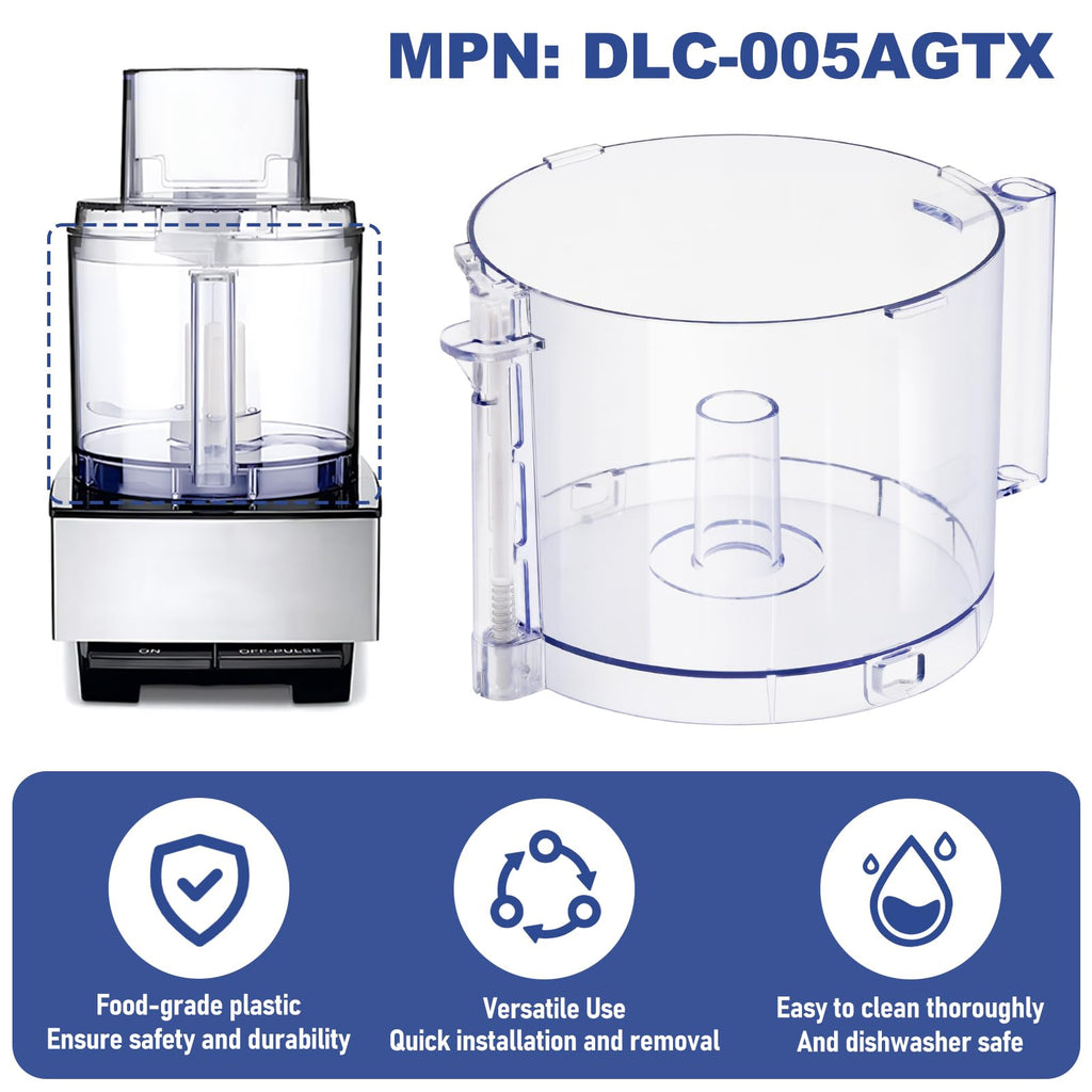 14-Cup Food Processor Work Bowl Replacement with Handle M402