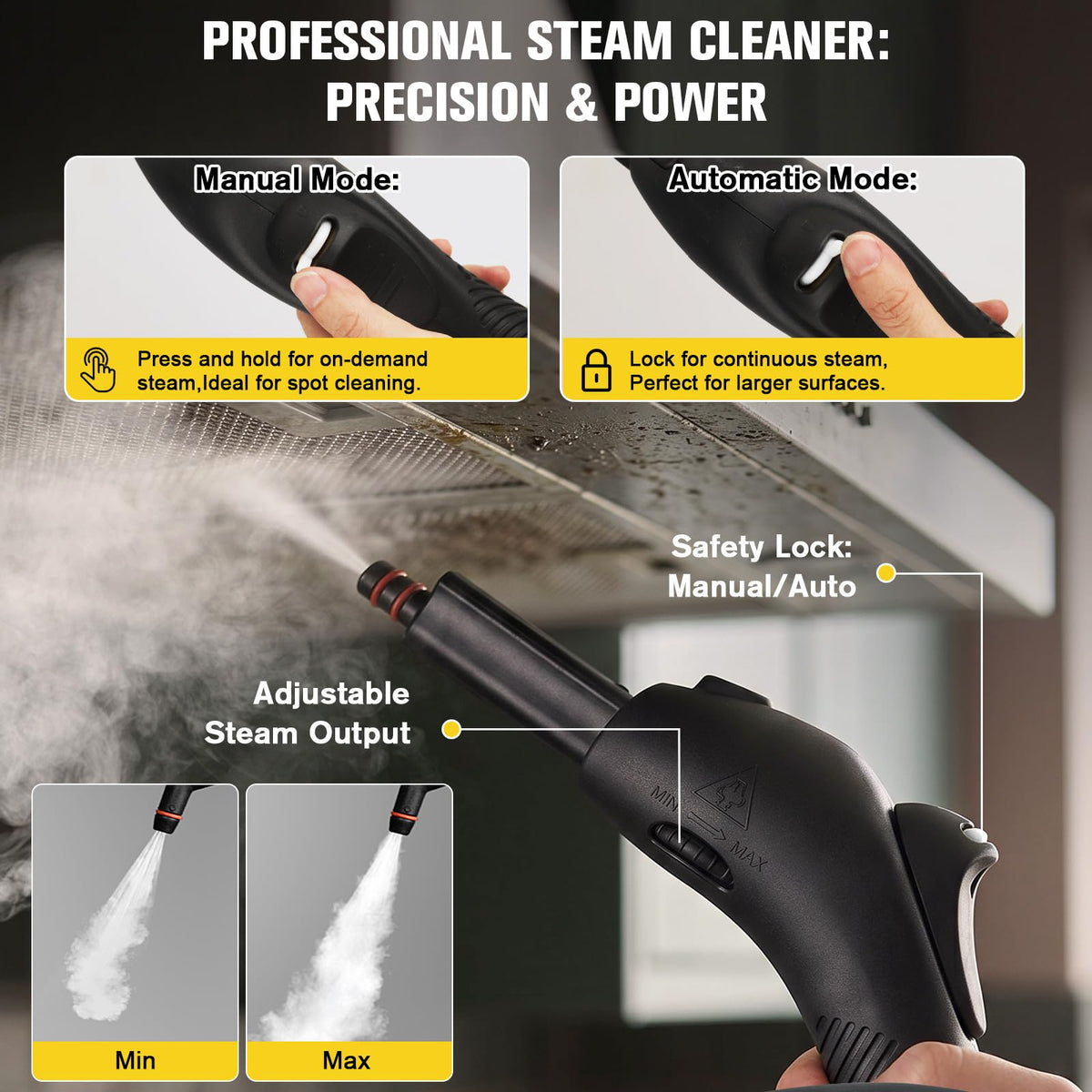 Multi-Purpose Steam Cleaner H35324