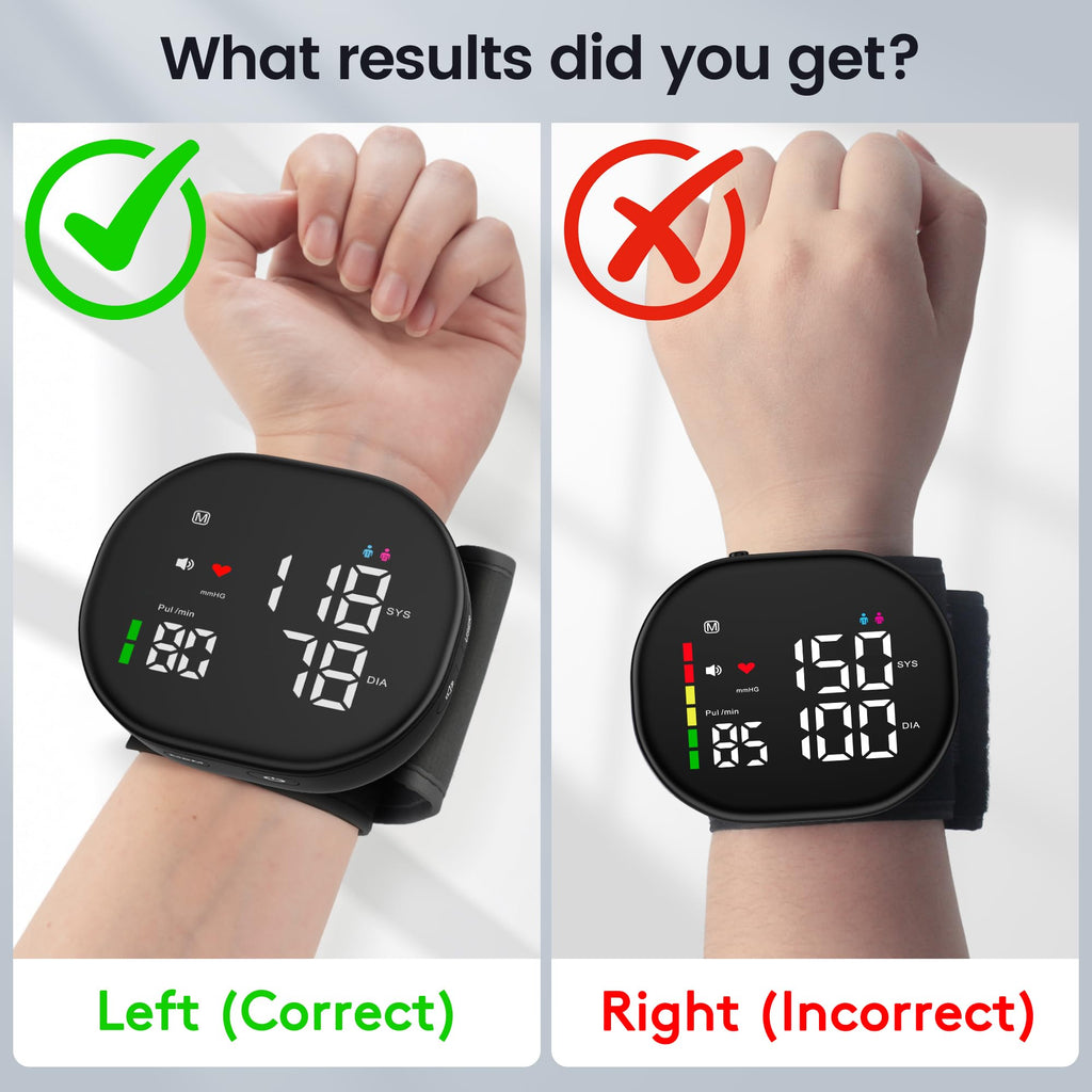 Wrist Blood Pressure Monitor Black T4582